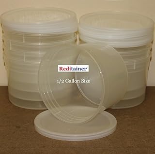 Reditainer Deli Food Storage Containers with Lid, 32-Ounce, 24-Pack