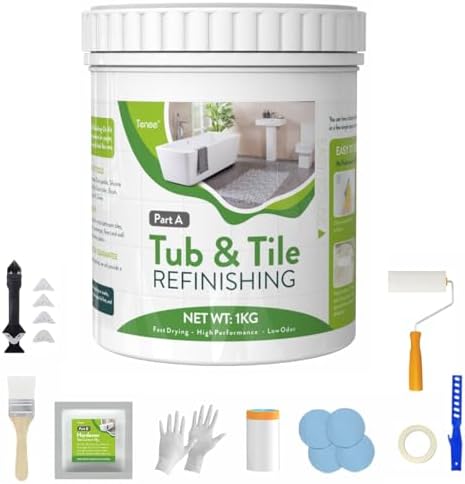 Amazon.com: DWIL Tub Paint, Tub and Tile Refinishing Kit 35oz with ...