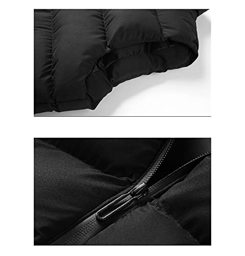 Chaleco térmico de hombre azul M ropa de abrigo casual sin mangas para invierno 5