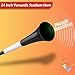 Qidoe Collapsible Stadium Horn Noise Maker 24 Inch Vuvuzela Blow Horns Loud Sound Soccer Horn Blow Horn Noisemakers for Sporting Events Graduation Games Sports Party Supplies Favors Accessories
