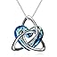 6-Blue Heart Crystal