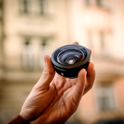 Image of Freewell 200 Fisheye Lens Compatible with Freewell Sherpa iPhone /Galaxy Cases & Genius Rig Cage