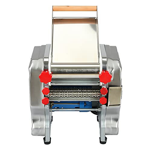 HOMIER Edelstahl Nudelmaschine Pastamaker Pastamaschine Nudel Pasta Maschine 550W