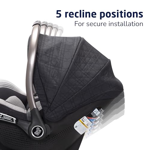 Maxi-Cosi Peri 180 Rotating Infant Car Seat, Baby Car Seat Rotating Carseat, Onyx Heritage - image 9