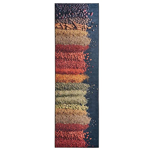 Alfombras Cocina wunderlin Alfombra de pasillo colección cocina lavable diseño moderno valioso uso para alfombra de pasillo antideslizante y...