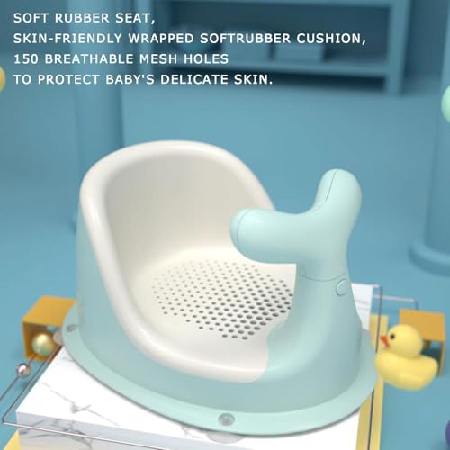 Siège de bain antidérapant avec ventouses amovibles pour bébé