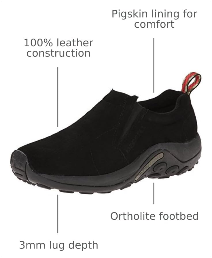 Image of Merrell Men's Jungle Leather Slip-On Shoe