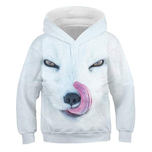 Manteau sport enfant pull à capuche unisexe 3D sweat-shirt manches longues hiver