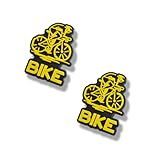 TCHARIRY Bike Cycling Shoe Charms - Sport-Themed Decoration Charms Gift for Boys Kids Teens and Adults - Set...