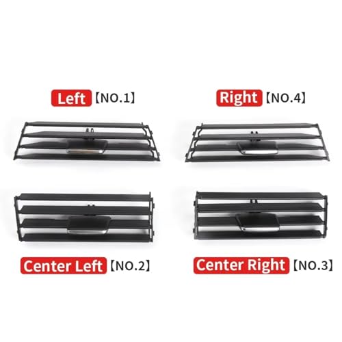Clip regulador de aire frontal E93 y E90: control total del flujo de aire A/C 5
