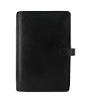 Filofax Finsbury Personal Leather Organiser - Black