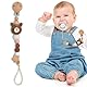 Schnullerkette Silikon,Baby Schnullerkette Clip,Cup Catcher Baby,Schnullerkette Junge,Schnullerkette mädchen,Silikon-Spielzeug-Clip,Kinderwagen Spielzeug Kette Befestigung