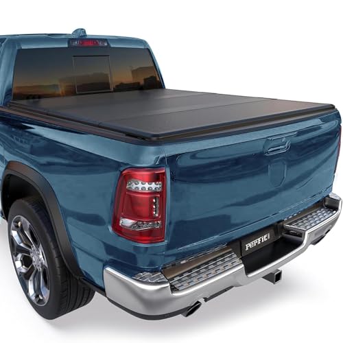 Perfit Liner FRP Hard Tri-fold Truck Bed Tonneau Cover for