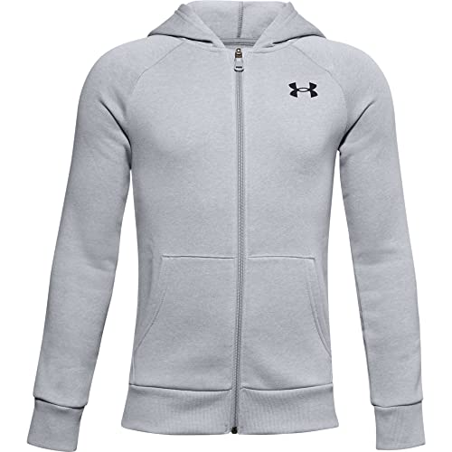 Under Armour Boys' Rival Cotton Full-Zip Hoodie