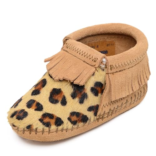 Mocassin enfant Minnetonka Riley qui tient aux pieds sans glisser