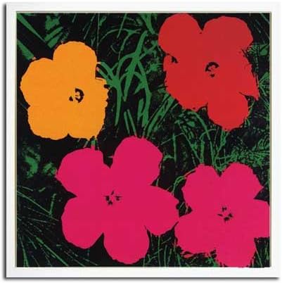 Amazon Co Jp ポップアート 名画 アンディ ウォーホル 花 赤 黄色 ピンク2輪 1967 5lサイズ 絵画 インテリア 壁掛け アート ポスター フック 海 ピカソ 額縁 ホーム キッチン