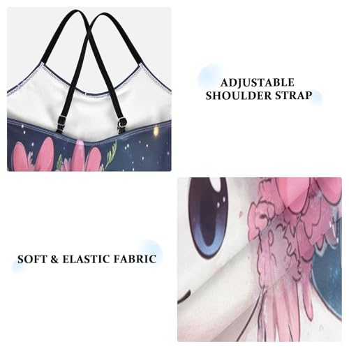 Pigsaly Girls One Piece Swimsuits Cute Fish Pink Florals Kids Cross Back Swimwear Toddler Beach Sport Bathing Suit 3T3