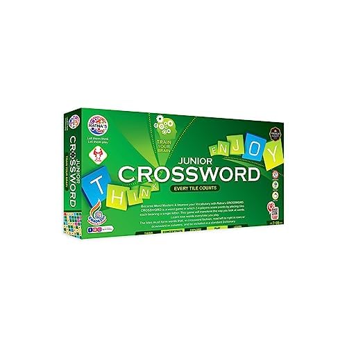 BKDT Marketing Crossword English Word Puzzle Game for Kids - Vocabulary Builder for Kids -Crossword 3