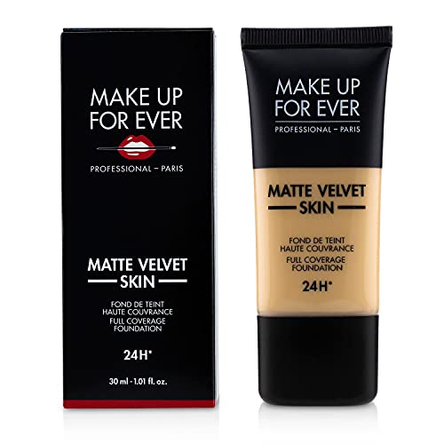 Make Up For Ever Matte Velvet Skin Full Coverage Foundation Y255 Sand Beige #TOP1