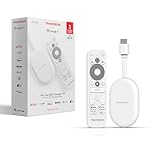 Thomson Go Cast 152 Streaming Dongle, 4K UHD Google TV, Voice Control, Google Cast, Dolby Atmos, Dolby Digital+, HDR10, Portable, 2 GB RAM, 32 GB Storage