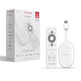 Thomson Go Cast 152 Streaming Dongle, 4K UHD Google TV, Voice Control, Google Cast, Dolby Atmos, Dolby Digital+, HDR10, Portable, 2 GB RAM, 32 GB Storage