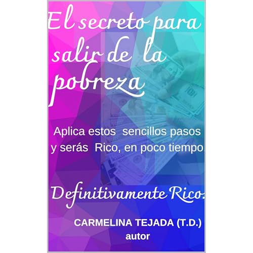 EL SECRETO PARA SALIR DE LA POBREZA Audiolibro Por CARMELINA TEJADA (T.D.) arte de portada