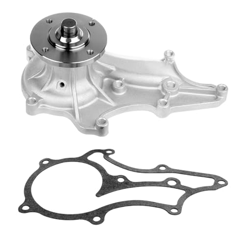 ECCPP car water pump replacement fits for 1985-1995 for Toyota 4Runner,1985 for Toyota Celica,1985-1995 for Toyota Pickup 2.4L 2366CC l4 GAS SOHC Replaces OE W9141 131-2001 1701640 131-2001
