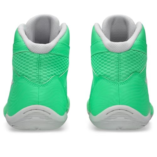 ASICS Men's Matflex 7 Wrestling Shoes, 13, New Leaf/White