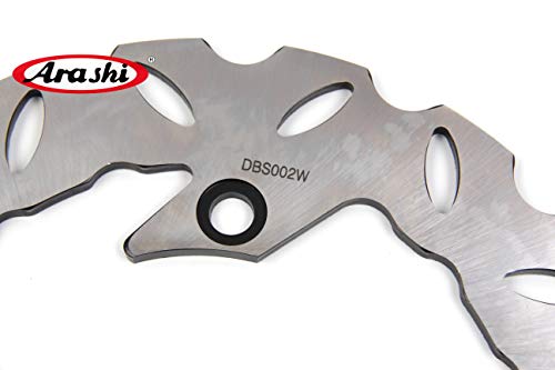 Arashi Front Rear Brake Disc Rotors For Honda Cbr600Rr 2003-2020 Motorcycle Replacement Accessories Cbr 600 Rr Cbr600 600Rr 2010 2011 2012 2013 2014 Black Cbr1000Rr 04-05 #TOP6