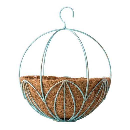 Leeds Sphere Metal Hanging Basket