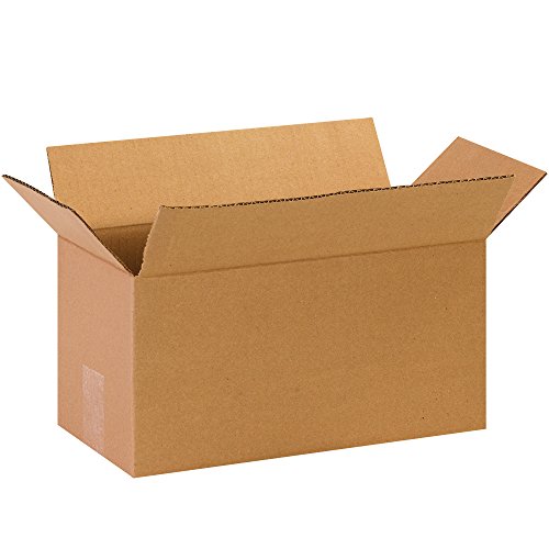 Image of BOX USA Shipping Boxes 14 inchL x 7 inchW x 7 inchH 25-Pack Long Corrugated Boxes for Moving, Shipping, Mailing, Packing, Packaging and Storage