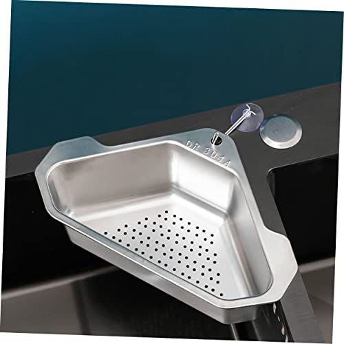 Colador Triangular Esquinero para Fregadero Acero Inox miniatura 2
