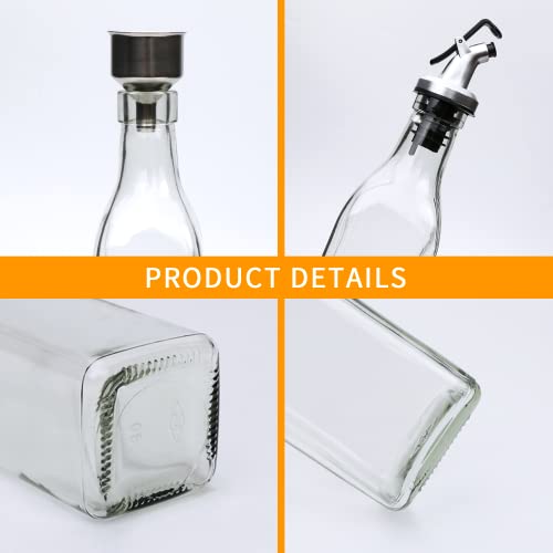 Accguan Oil Dispenser,6Oz Leakproof Olive Oil Dispenser,Set With Sticker And Pen,Suitable For Storing Olive Oil, Vinegar And Other Liquids (30 Pcs) #TOP2