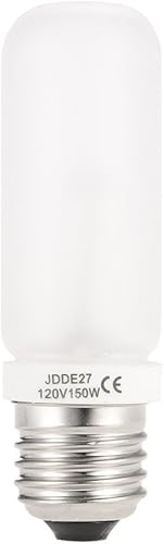 XIXIAN JDD E27E26 150W 2800K Estudio Estroboscópico Fotografía Flash Modelado Tubo Luz Bombilla 100V-130V