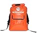 22L Rucksack Wasserdichter Reisetasche Wanderrucksack, Outdoor Sport Camping Trockenrucksack für Rafting Wandern Strand, Kayak & Bootfahren Dry Bags
