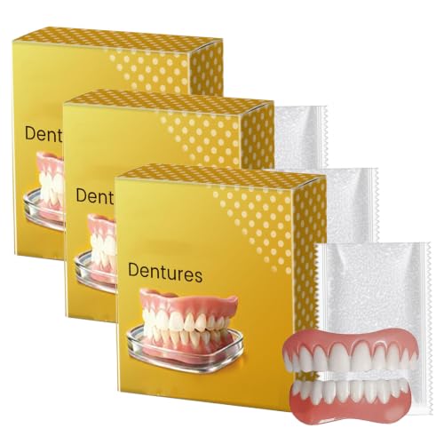Prótesis dental de silicona para corregir desajustes sobre dientes naturales