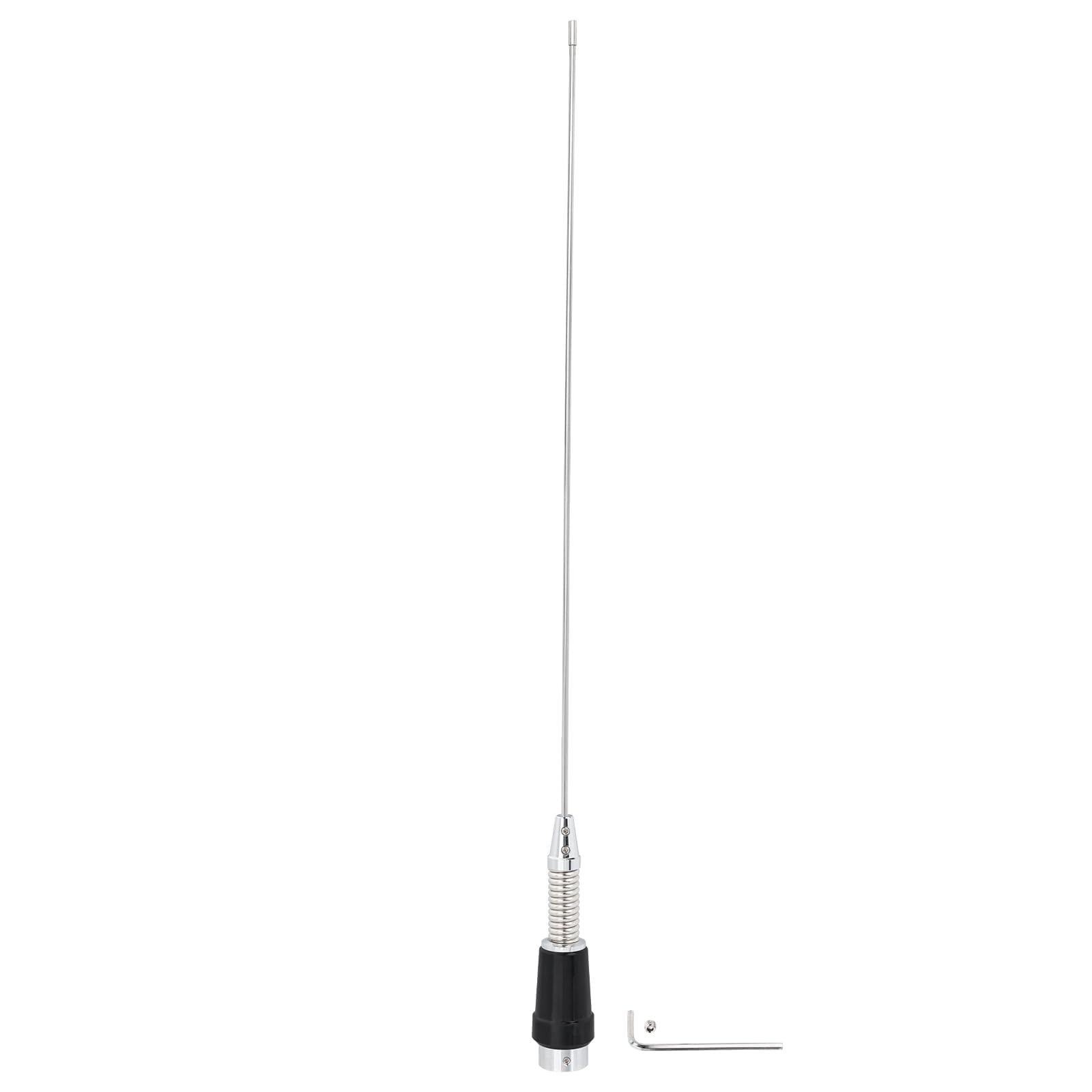 Bingfu Antena de Radio Móvil VHF 136-174 MHz con Conector PL259, Antena de Radioaficionado para Vehículos de 50 cm con Resorte Amortiguador para Radios de Comunicación Bidireccional
