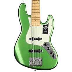 Player Plus Jazz Bass V MN Cosmic Jade - Les Beatles, Paul McCartney, John Lennon, RIngo Starr, George Harrison