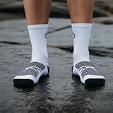 ZcrPrn Cycling Socks, Cycling Gifts, 4 Pack Mens Sports Socks for Road Biking and Training, Mid-Cut Breathable Sock for Cyclists, For Sports Enthusiasts and CyclingEnthusiasts - Image 3
