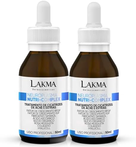 Kit 2 Neuroplasma Nutri Complex 50ml Tratamento de Cicatrizes de ...