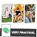 VICASKY 2pcs Sticky Catch Gloves for Boys and Girls Games for Hand-Eye Coordination Cup Design for Beach and Playground Activities