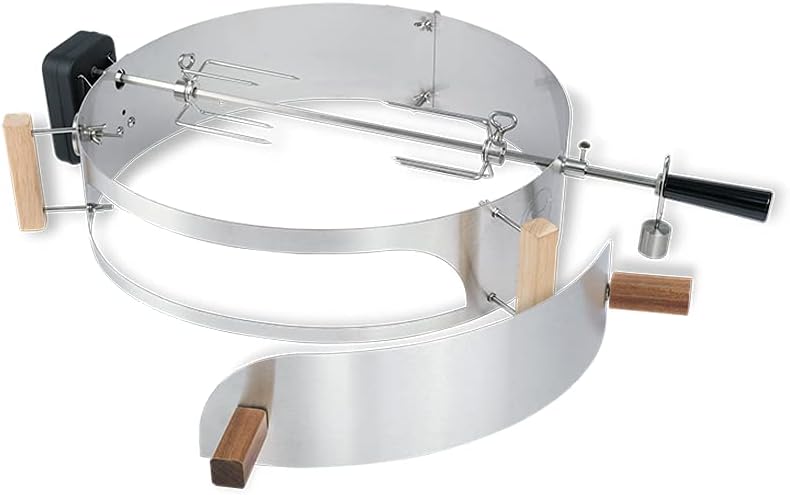 Moesta -BBQ smokin pizza ring - complete package for rotisserie