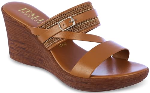 ITALIAN Shoemakers Womens Andre Heels 8 Brown