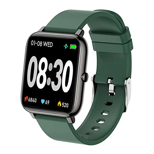 MicLee Smartwatch Fitness Tracker mit Blutdruckmessung Fitness Armbanduhr mit Pulsuhr Schlafmonitor IP67 Wasserdicht Sportuhr Schrittzähler für Android und iOS Smart Watch für Damen Herren