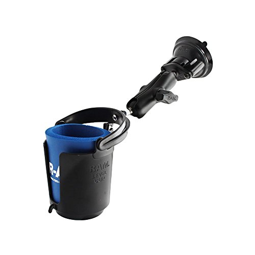 RAM Cup Holder No Foam Suction Mount (RAM-B-132SU-MC1)