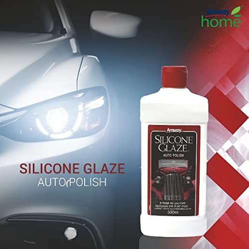 Image of Amway Car Silicone Glaze Auto Polish 500Ml Pack Of 2, Multicolor