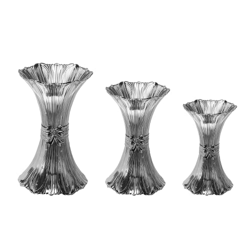 Buy MéLANgE® Unique Gift Classic Silver Flower Vase for Home Decor