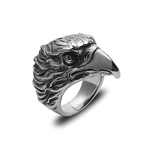 Bague hip hop hommes pour look streetwear mépriser cartes à jouer pentagramme