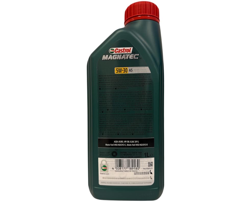 Olio Motore Castrol Magnatec 5w30 A5 ACEA A5/B5, API SN, ILSAC GF-5 - LT.6
