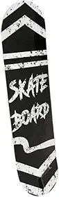 Skate Semi Profissional Montado Completo Modelos, Montado Skate Infantil Semi Profissional Juvenil Radical Skateboard Criança Shape com Lixa - Arte de Rua